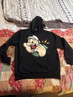 Popeye/ reason  men’s  large hoodie